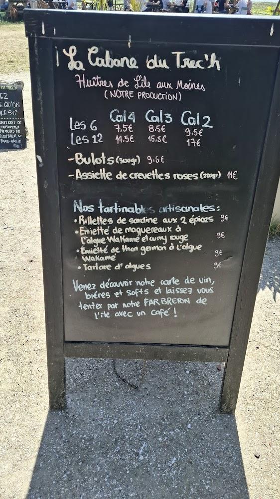 La Cabane du Trec'h - Menu Image 4
